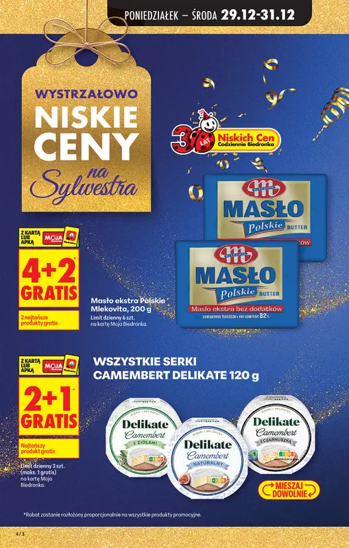 Biedronka - gazetka promocyjna Od poniedziałku, Z ladą tradycyjną od poniedziałku 29.12 do niedzieli 04.01 - strona 8