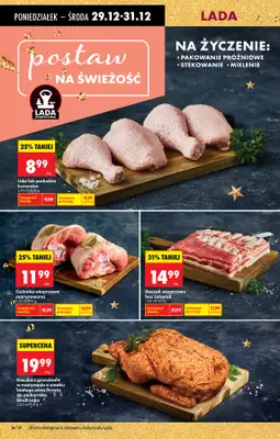Biedronka - gazetka promocyjna Od poniedziałku, Z ladą tradycyjną od poniedziałku 29.12 do niedzieli 04.01 - strona 34