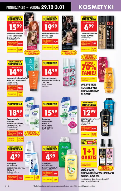 Biedronka - gazetka promocyjna Od poniedziałku, Z ladą tradycyjną od poniedziałku 29.12 do niedzieli 04.01 - strona 68