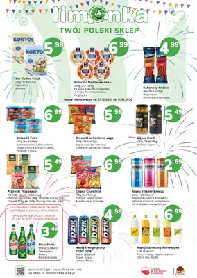 Limonka - gazetka promocyjna Gazetka od wtorku 30.12 do niedzieli 11.01