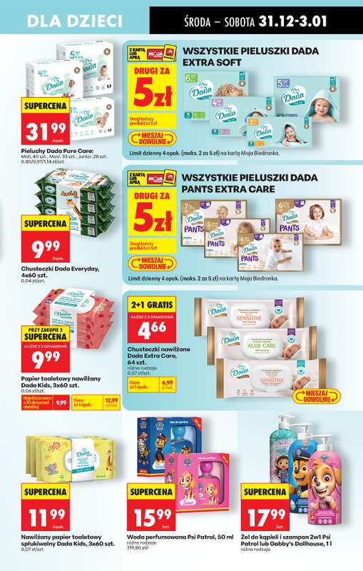 Biedronka - gazetka promocyjna Gazetka od środy 31.12 do wtorku 06.01 - strona 71