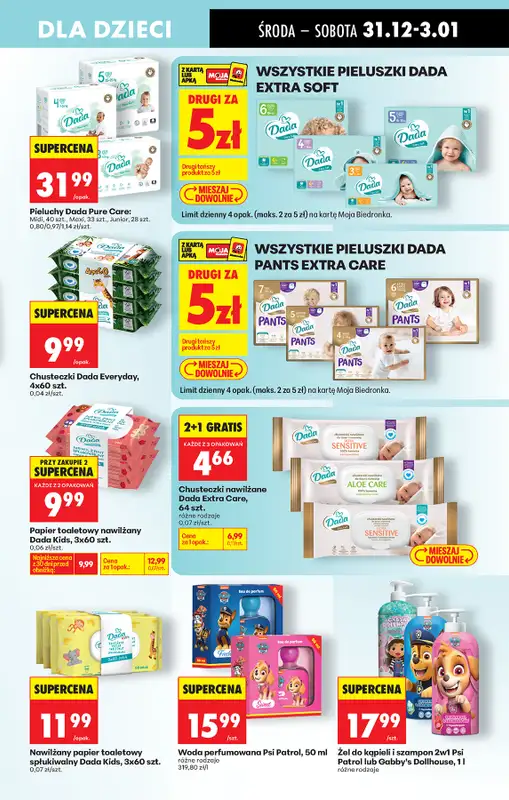 Biedronka - gazetka promocyjna Gazetka, Z ladą tradycyjną od środy 31.12 do wtorku 06.01 - strona 71