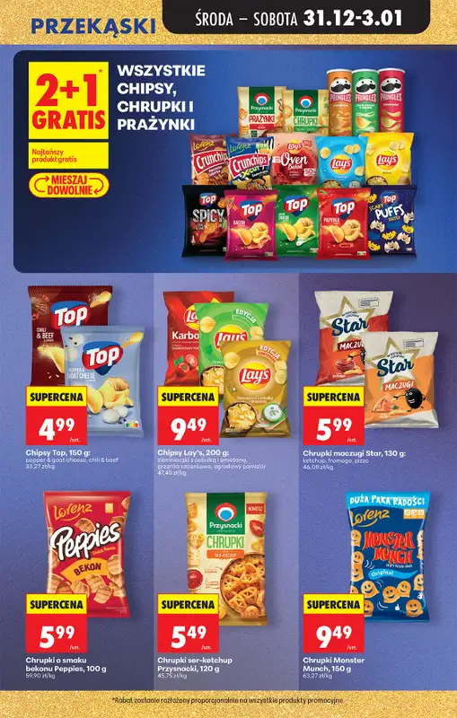 Biedronka - gazetka promocyjna Gazetka, Z ladą tradycyjną od środy 31.12 do wtorku 06.01 - strona 59