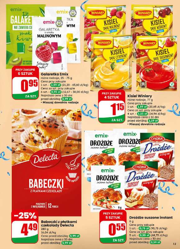 Dino - gazetka promocyjna Gazetka od środy 31.12 do poniedziałku 05.01 - strona 13