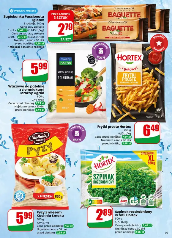 Dino - gazetka promocyjna Gazetka od środy 31.12 do poniedziałku 05.01 - strona 27