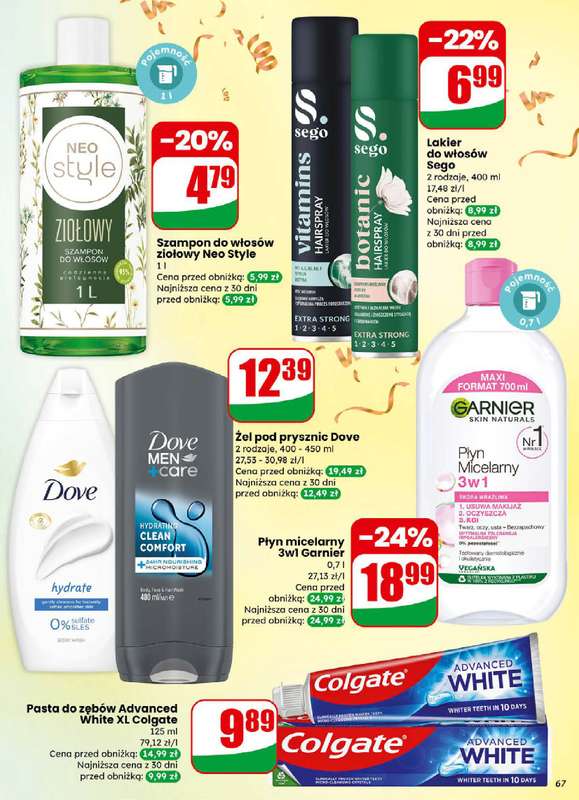 Dino - gazetka promocyjna Gazetka od środy 31.12 do poniedziałku 05.01 - strona 67