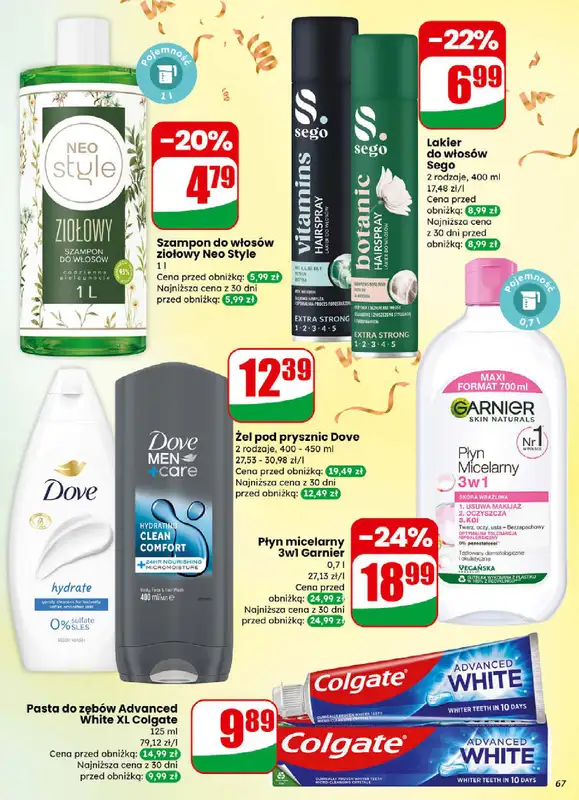 Dino - gazetka promocyjna Gazetka od środy 31.12 do poniedziałku 05.01 - strona 67