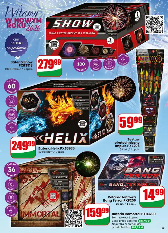 Dino - gazetka promocyjna Gazetka od środy 31.12 do poniedziałku 05.01 - strona 57