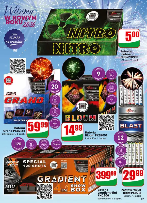 Dino - gazetka promocyjna Gazetka od środy 31.12 do poniedziałku 05.01 - strona 59