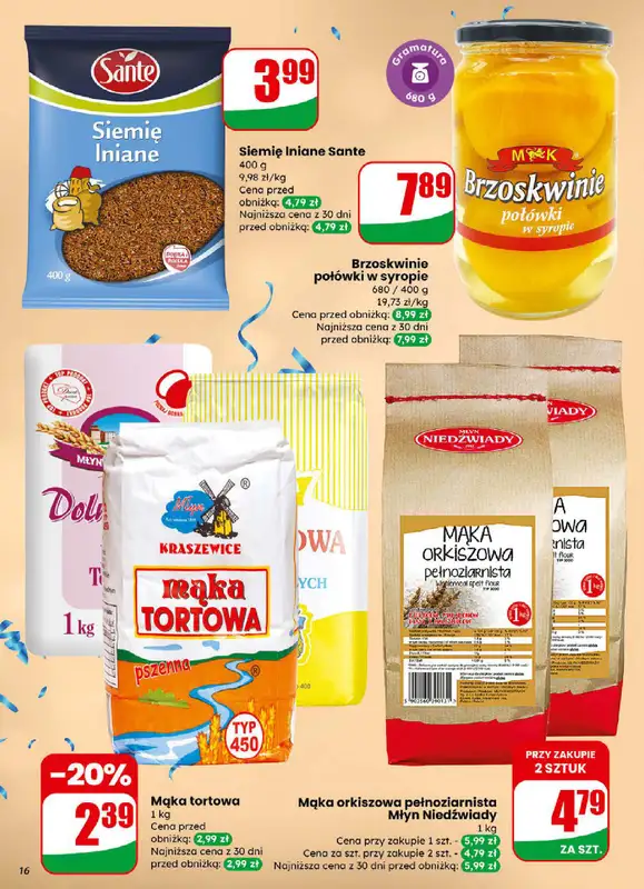 Dino - gazetka promocyjna Gazetka od środy 31.12 do poniedziałku 05.01 - strona 16