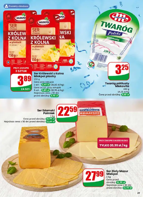 Dino - gazetka promocyjna Gazetka od środy 31.12 do poniedziałku 05.01 - strona 39