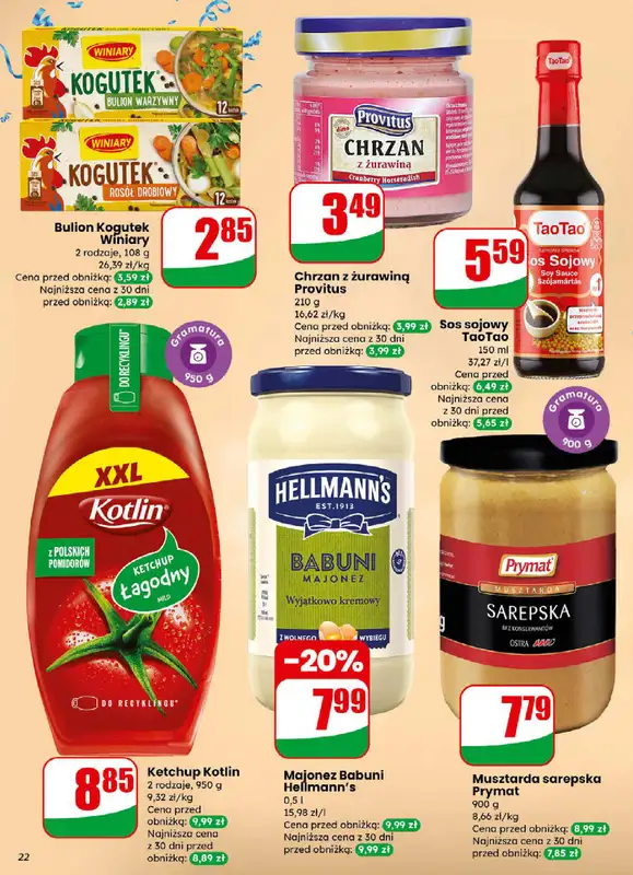 Dino - gazetka promocyjna Gazetka od środy 31.12 do poniedziałku 05.01 - strona 22