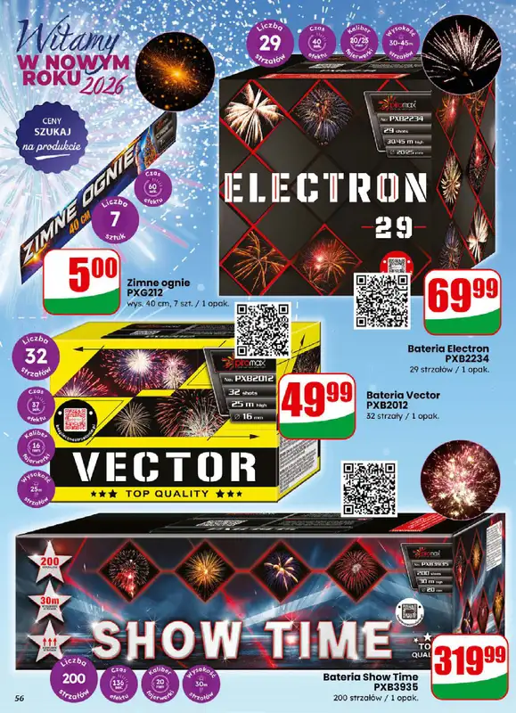 Dino - gazetka promocyjna Gazetka od środy 31.12 do poniedziałku 05.01 - strona 56