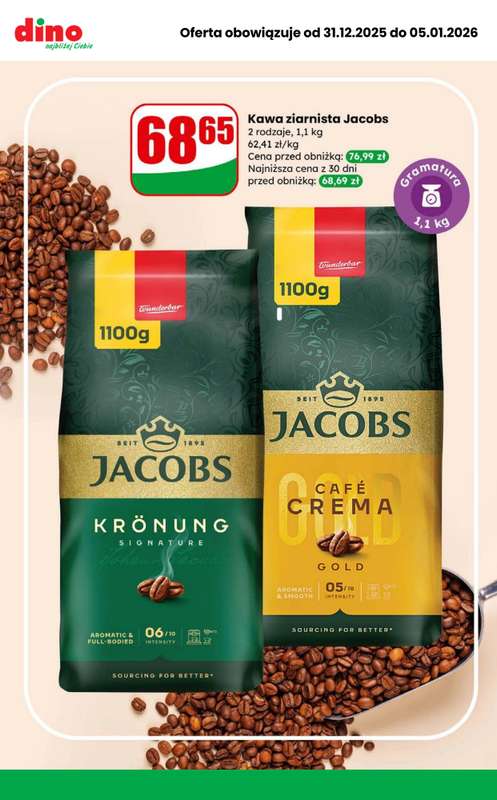 Dino - gazetka promocyjna MEGA promocje! od środy 31.12 do poniedziałku 05.01 - strona 5