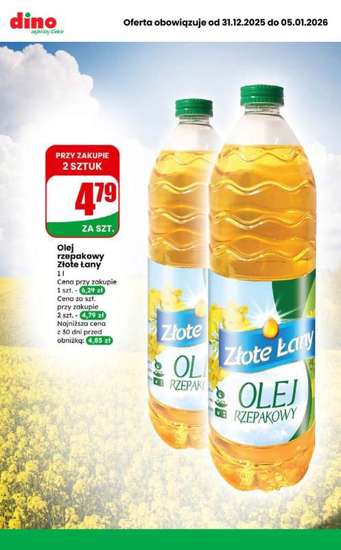 Dino - gazetka promocyjna MEGA promocje! od środy 31.12 do poniedziałku 05.01 - strona 2