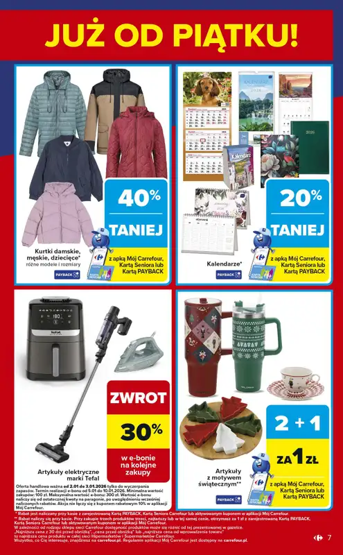 Carrefour - gazetka promocyjna Gazetka Weekend okazji już od piątku od piątku 02.01 do soboty 03.01 - strona 7