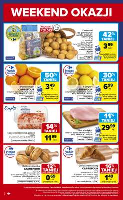 Carrefour - gazetka promocyjna Gazetka Weekend okazji już od piątku od piątku 02.01 do soboty 03.01 - strona 2