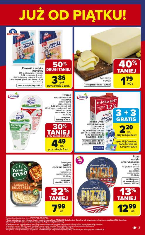 Carrefour - gazetka promocyjna Gazetka Weekend okazji już od piątku od piątku 02.01 do soboty 03.01 - strona 3
