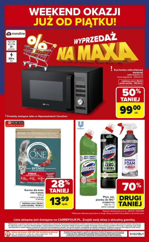 Carrefour Market - gazetka promocyjna Gazetka Weekend okazji już od piątku od piątku 02.01 do soboty 03.01 - strona 8