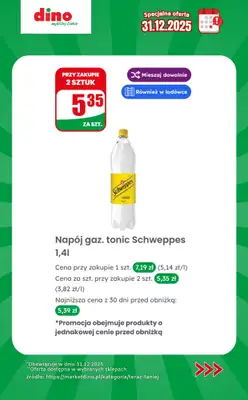 Dino - gazetka promocyjna Specjalna oferta na 31.12.2025 - promocje spoza gazetki od środy 31.12 do środy 31.12 - strona 2
