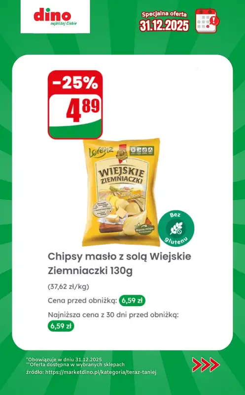 Dino - gazetka promocyjna Specjalna oferta na 31.12.2025 - promocje spoza gazetki od środy 31.12 do środy 31.12 - strona 5