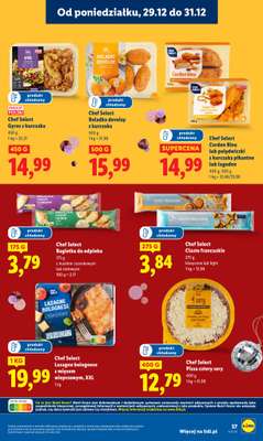Lidl - gazetka promocyjna Oferta od poniedziałku od poniedziałku 29.12 do środy 31.12 - strona 37