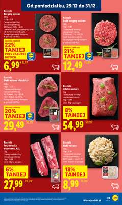 Lidl - gazetka promocyjna Oferta od poniedziałku od poniedziałku 29.12 do środy 31.12 - strona 29