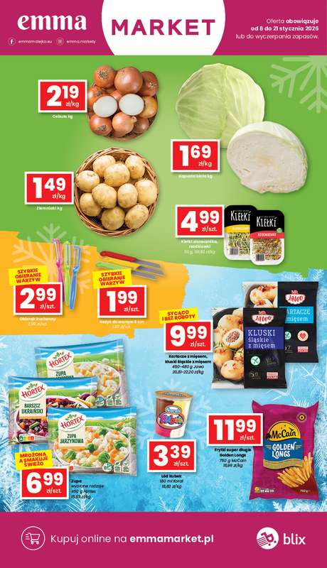 emma MARKET - gazetka promocyjna Gazetka od czwartku 08.01 do środy 21.01 - strona 2