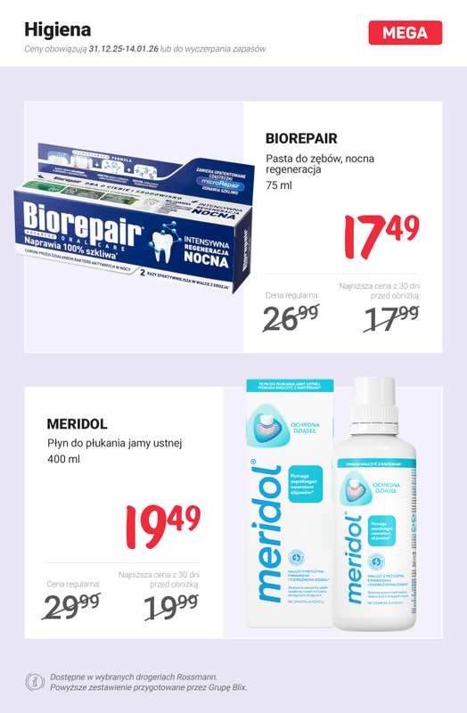 Rossmann - gazetka promocyjna MEGA promocje! od środy 31.12 do środy 07.01 - strona 5