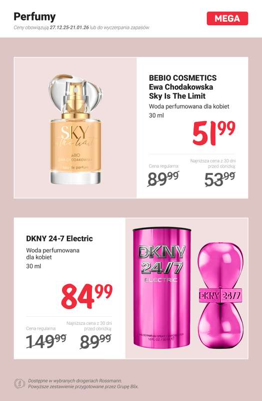 Rossmann - gazetka promocyjna MEGA promocje! od środy 31.12 do środy 07.01 - strona 12