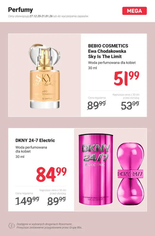 Rossmann - gazetka promocyjna MEGA promocje! od środy 31.12 do środy 07.01 - strona 12