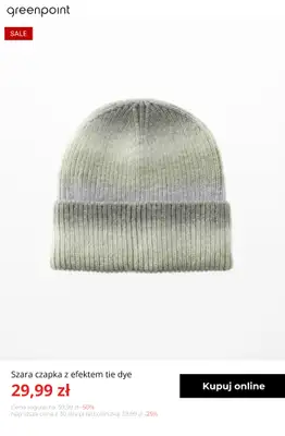 Greenpoint - gazetka promocyjna Zimowy look w supercenie! od środy 31.12  - strona 15