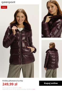 Greenpoint - gazetka promocyjna Zimowy look w supercenie! od środy 31.12  - strona 4