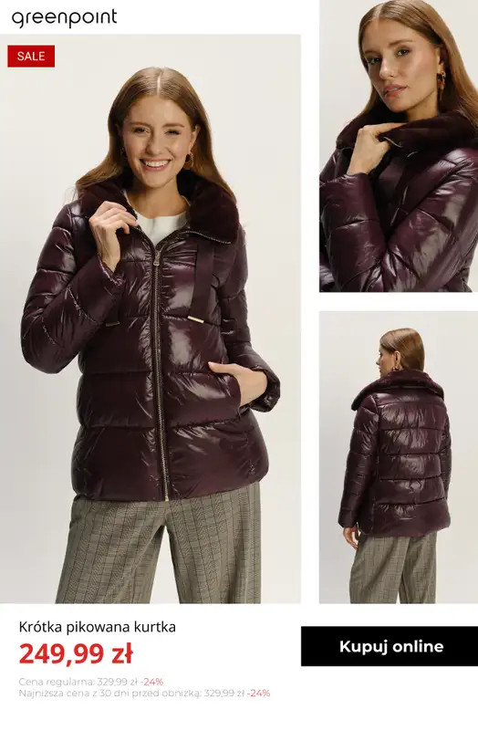 Greenpoint - gazetka promocyjna Zimowy look w supercenie! od środy 31.12  - strona 4