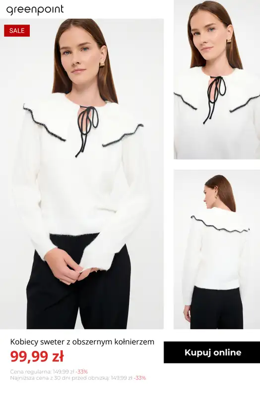 Greenpoint - gazetka promocyjna Zimowy look w supercenie! od środy 31.12  - strona 12