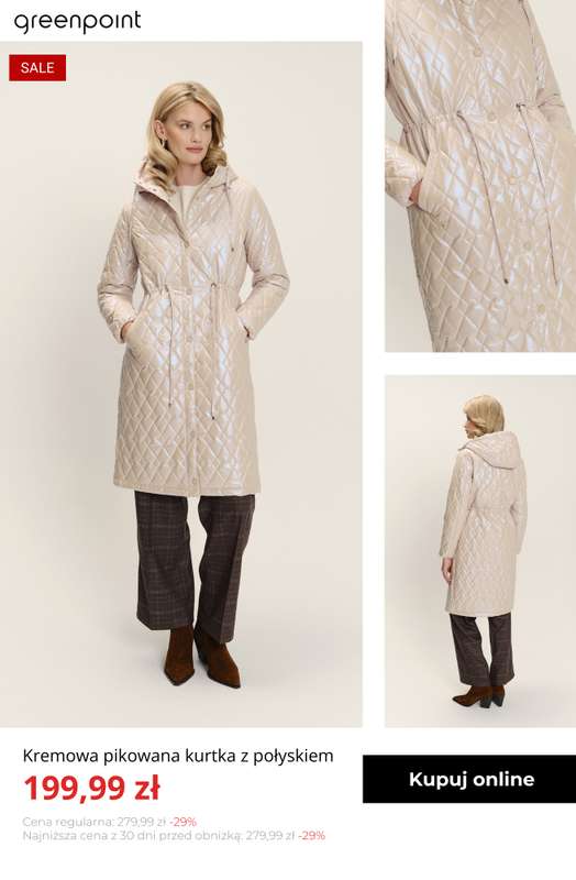 Greenpoint - gazetka promocyjna Zimowy look w supercenie! od środy 31.12  - strona 11