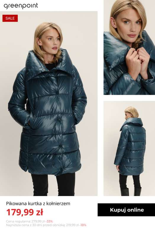 Greenpoint - gazetka promocyjna Zimowy look w supercenie! od środy 31.12  - strona 14