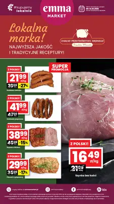 emma MARKET - gazetka promocyjna Plakat promocyjny od czwartku 08.01 do środy 14.01