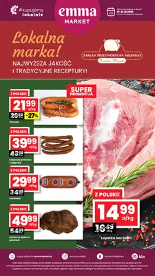 emma MARKET - gazetka promocyjna Plakat promocyjny od czwartku 15.01 do środy 21.01