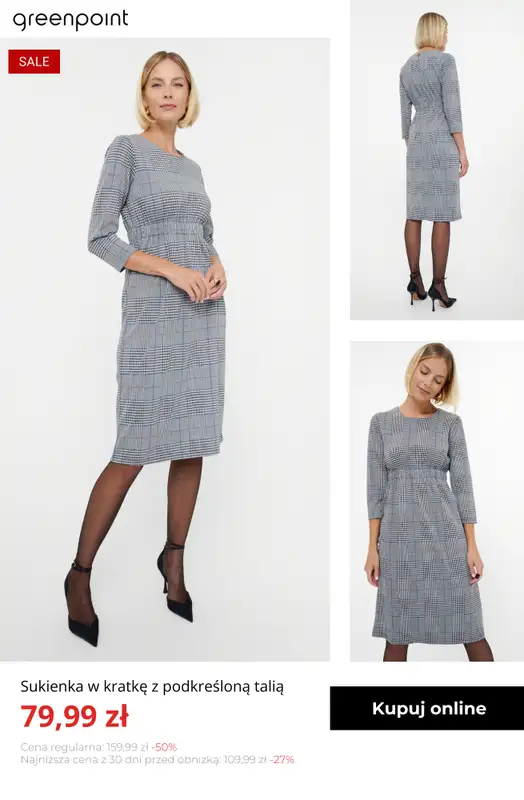 Greenpoint - gazetka promocyjna Sukienki do -50% od czwartku 01.01  - strona 8