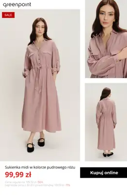 Greenpoint - gazetka promocyjna Sukienki do -50% od czwartku 01.01  - strona 7