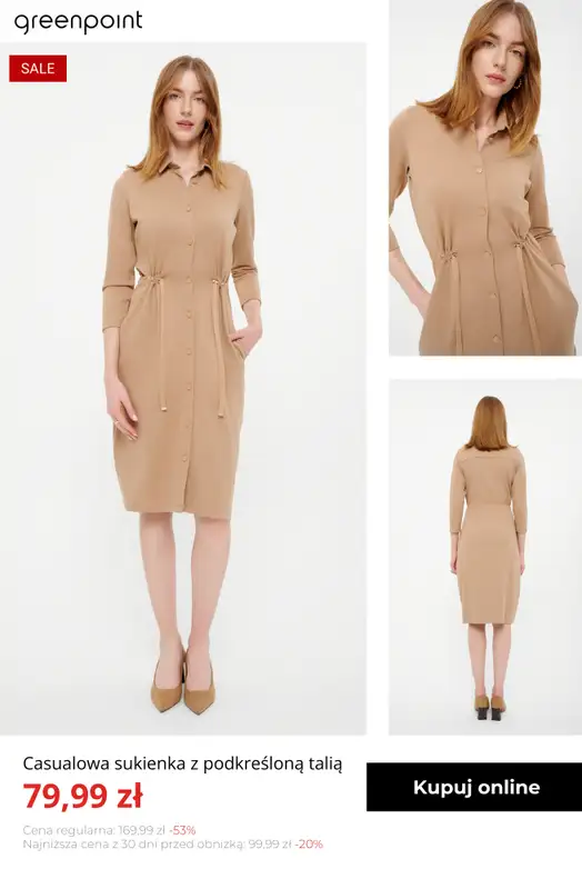 Greenpoint - gazetka promocyjna Sukienki do -50% od czwartku 01.01  - strona 12