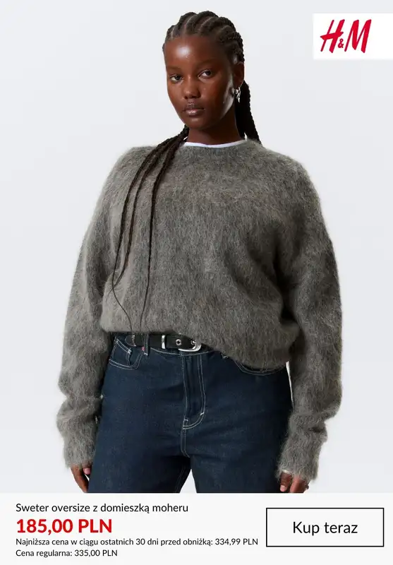 H&M - gazetka promocyjna Do -50% na swetry damskie   - strona 2