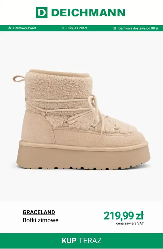 Deichmann - gazetka promocyjna BESTSELLERY dla niej od środy 31.12  - strona 12