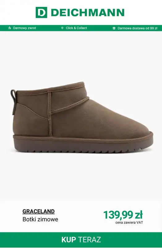 Deichmann - gazetka promocyjna BESTSELLERY dla niej od środy 31.12  - strona 13