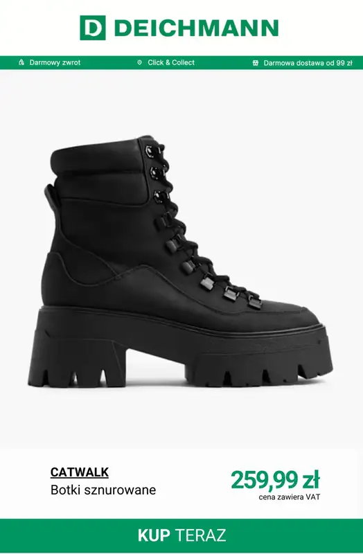 Deichmann - gazetka promocyjna BESTSELLERY dla niej od środy 31.12  - strona 11