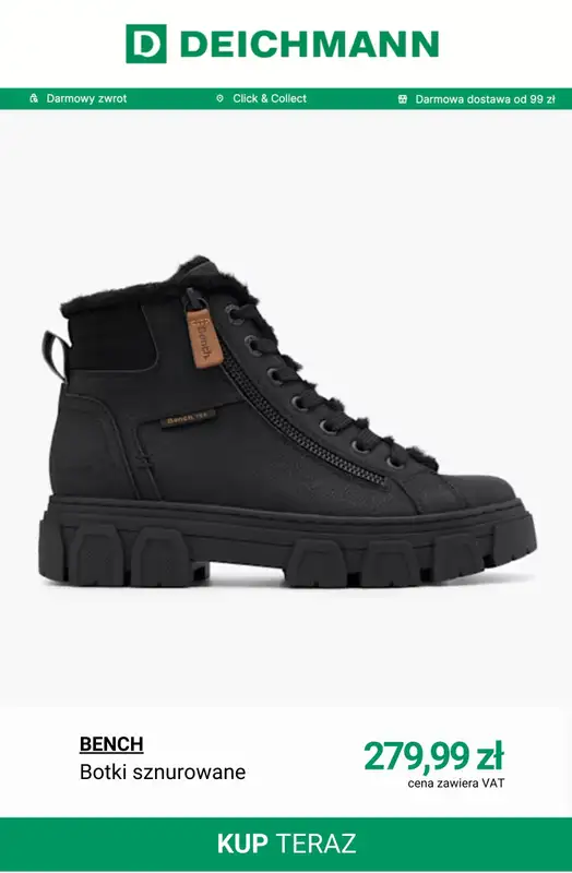 Deichmann - gazetka promocyjna BESTSELLERY dla niej od środy 31.12  - strona 9