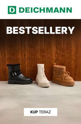 Deichmann - gazetka promocyjna BESTSELLERY dla niej od środy 31.12 