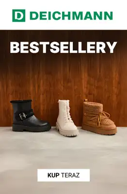 Deichmann - gazetka promocyjna BESTSELLERY dla niej od środy 31.12 
