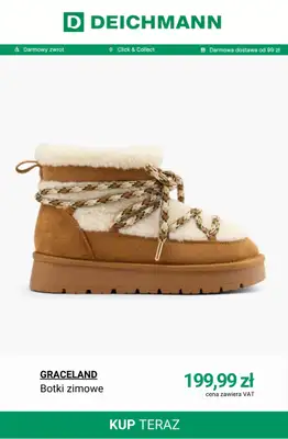 Deichmann - gazetka promocyjna BESTSELLERY dla niej od środy 31.12  - strona 7